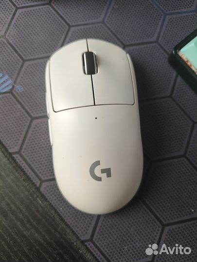 Игровая мышь logitech g pro superlight белая