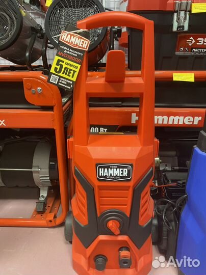 Мойка высокого давления Hammer гарантия 5 лет