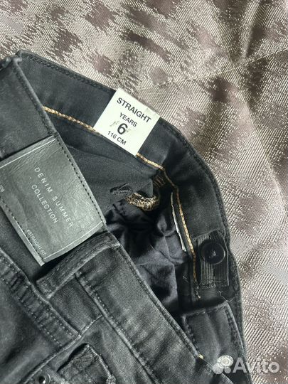 Шорты джинсовые Zara 116 р 2 шт