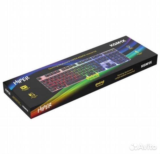 Игровая клавиатура с подсветкой Hiper