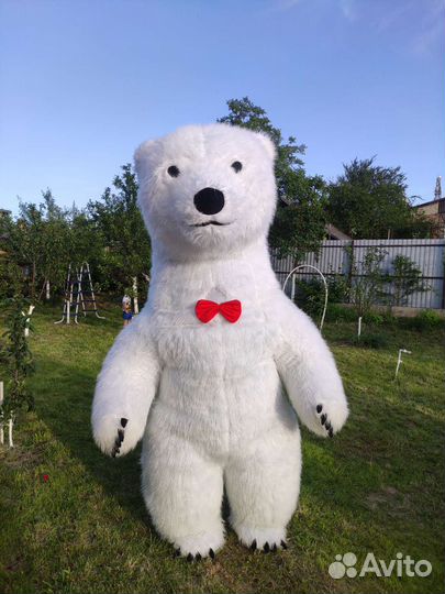 Белый медведь 2.60м, Аэрокостюм