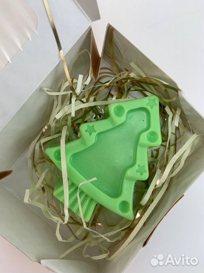 Мыло «Ёлочка» ручной работы