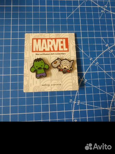 Аниме марвел значки