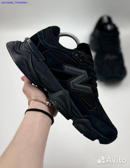 Мужские Кроссовки New Balance 9060 Black (Арт.6333