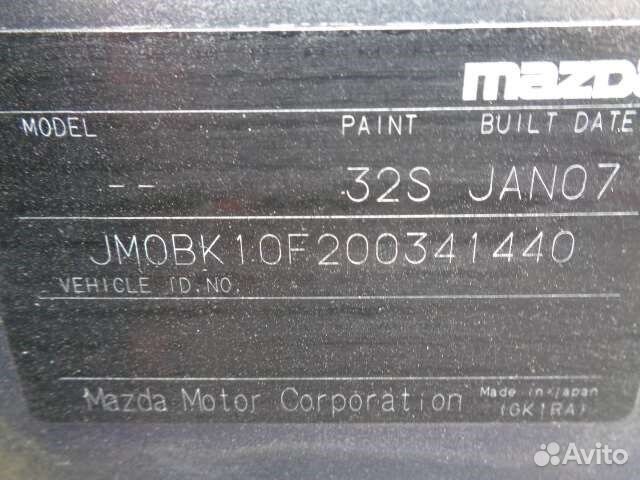 Разбор на запчасти Mazda 3 (BK)