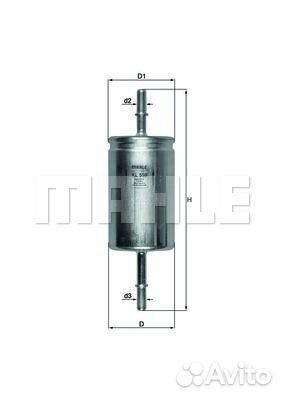 Фильтр топливный mazda 3/volvo C30/S40/V50/ford fo