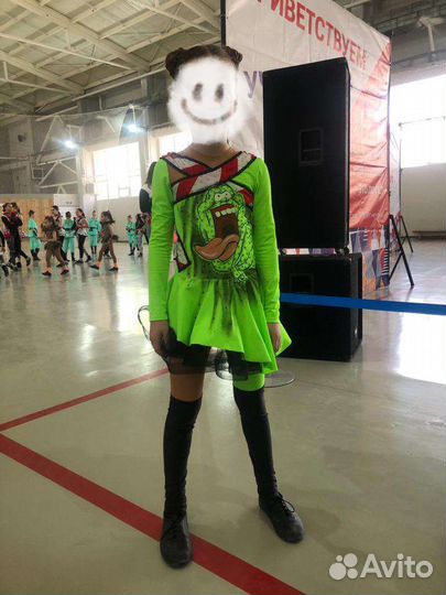 Танцевальный костюм для девочки 128-134