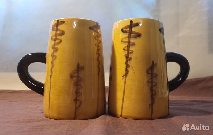 Кружки пивные зик Конаково винтаж СССР 2 штуки