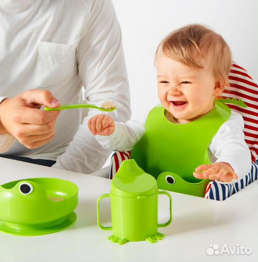 IKEA mata набор детской посуды