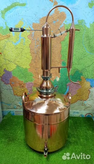 Самогонный аппарат Алковар Медный Фаворит 30л