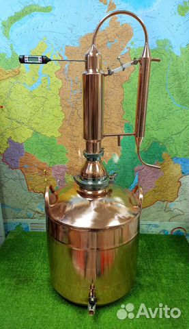 Самогонный аппарат Алковар Медный Фаворит 30л