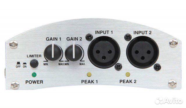 Микрофонный преамп Nady Dual mic DMP-2