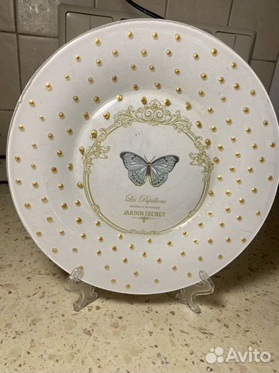 Тарелка ручной работы