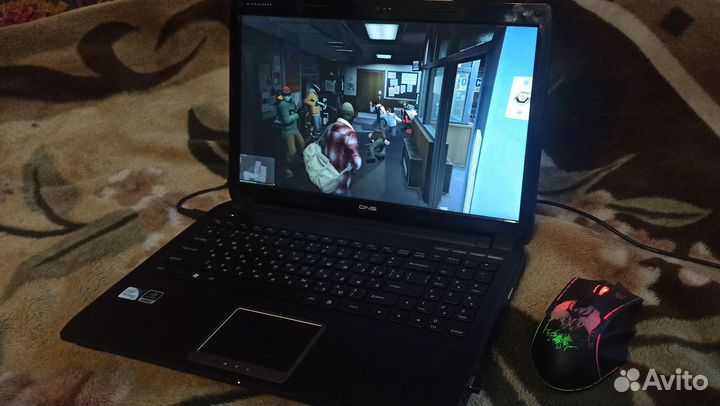 Игровой ноутбук i5 gen3 8gb Nvidia 610m в идеале