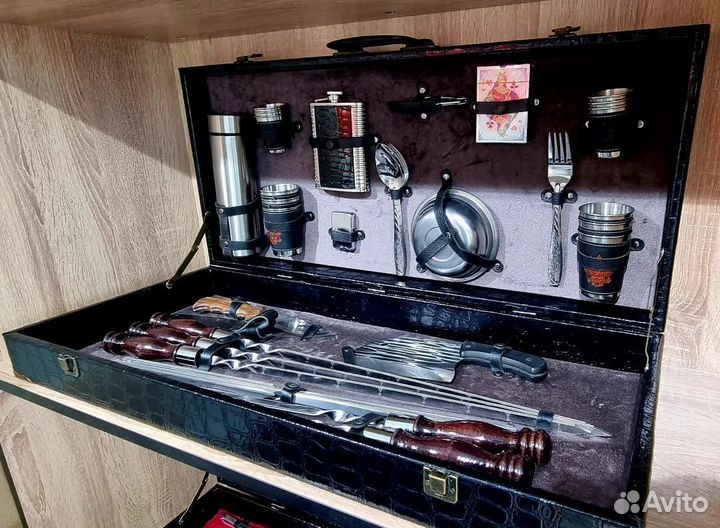 Мужской подарочный набор для шашлыка