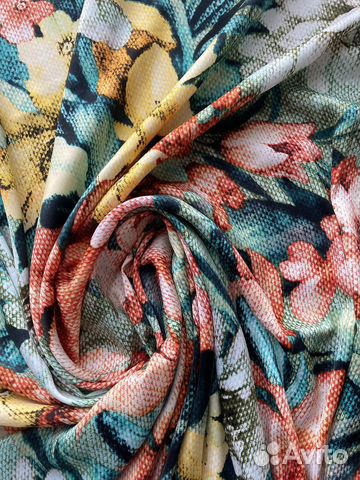 Ткань плательная, отрезы