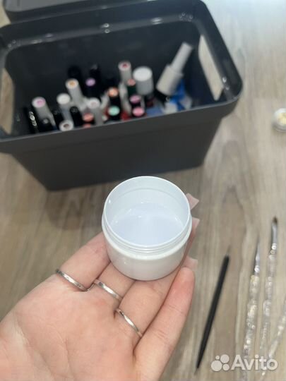 Гель для наращивания ногтей / жидкийполигель