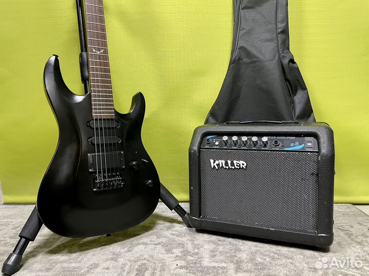 Электрогитара с комбиком