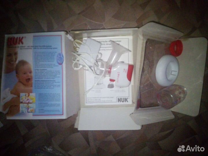 Молокоотсос -германияNUK электр+батарейки