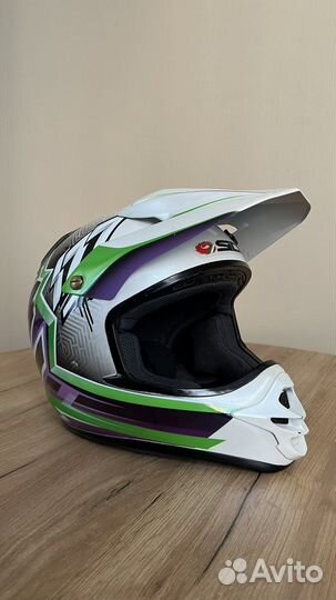 Кроссовый шлем с очками