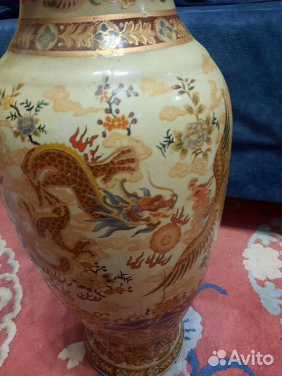 Коллекционная фарфоровая ваза Morita (Япония)