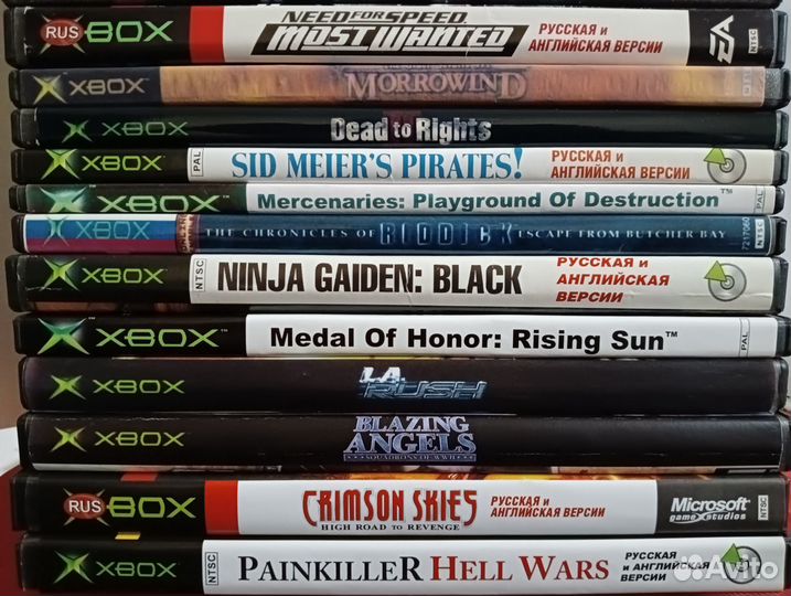 Xbox Original Диски