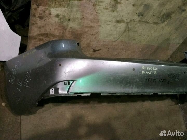 Бампер задний lexus is250 3 is 250 350