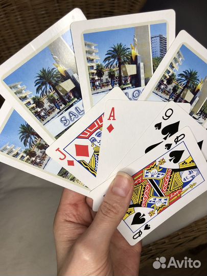 Игральные карты сувенирные Salou
