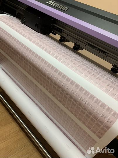 Печать наклеек, стикеров, этикеток