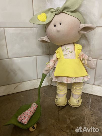 Кукла интерьерная(игровая) ручной работы