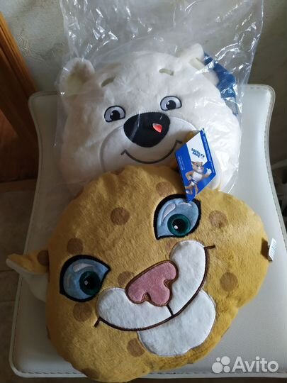 Подушка талисман сочи 2014