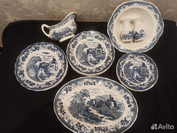 Сервиз столовый фарфор Япония винтаж matsumura