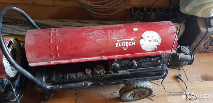 Дизельная тепловая пушка elitech тп 52дп