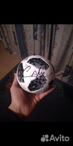 Мяч с автографом Kafu