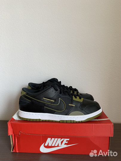 Новые оригинал Nike Dunk Low Scrap Black Olive 9us