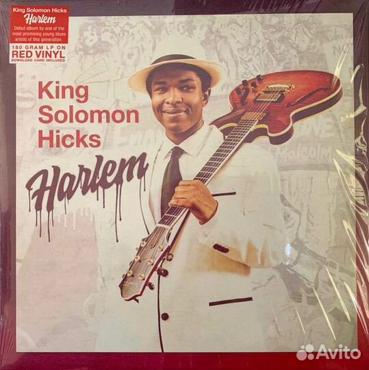 King Solomon Hicks - Harlem (LP, Album, Red)