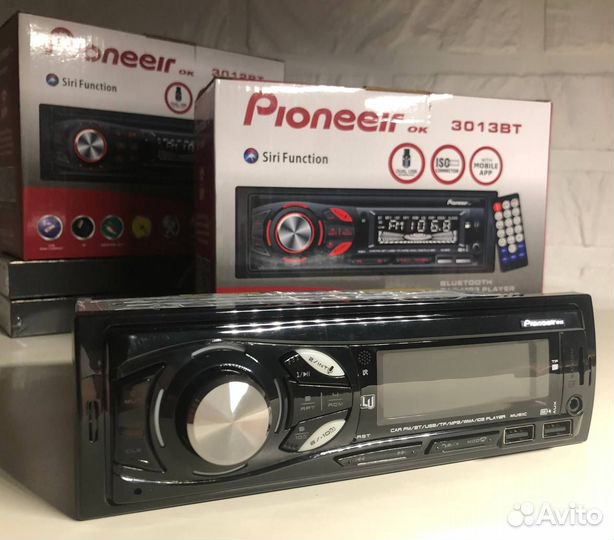Автомагнитола Pioneer с bluetooth