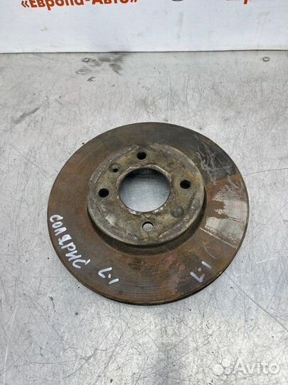 Диск тормозной передний Hyundai Solaris 1 седан