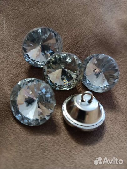 Пуговицы стразы для каретной стяжки