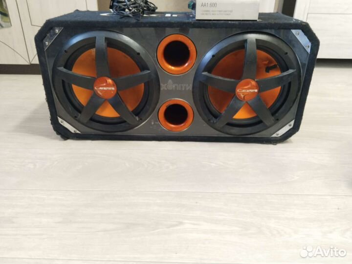 Сабвуфер и усилитель