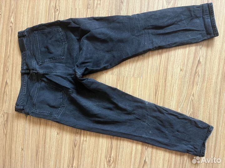 Джинсы черные манго