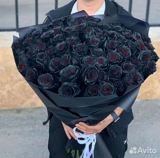 Чёрные розы Букеты с доставкой