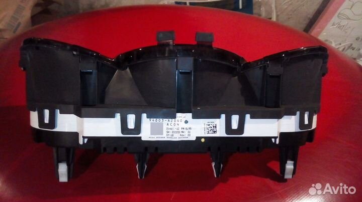 Приборка Киа Сид