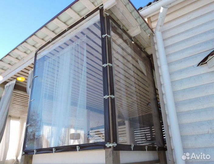 Мягкие окна для террас и беседок