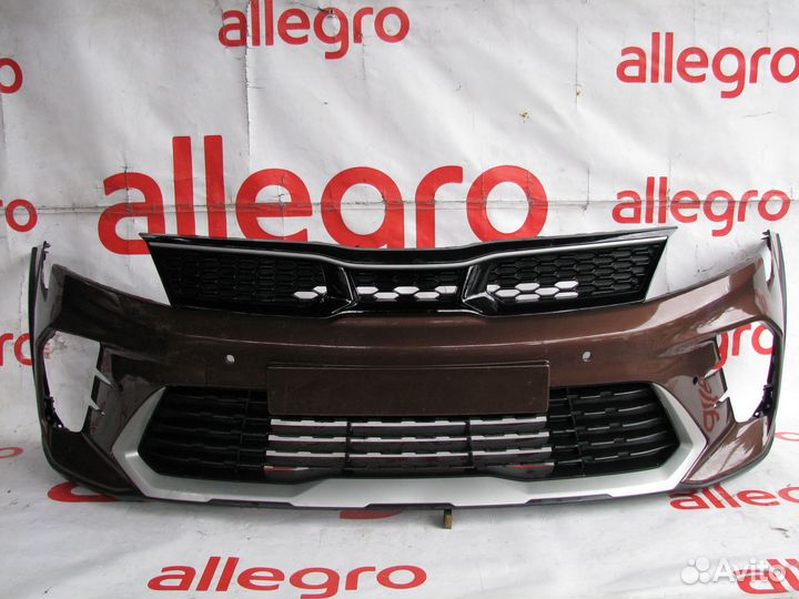 Kia Rio 4 X-Line Бампер передний 2020+