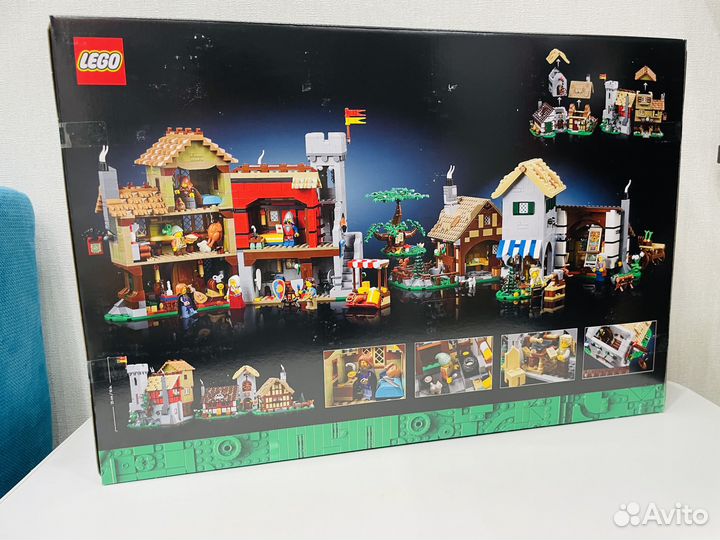 10332 lego icons Средневековая городская площадь