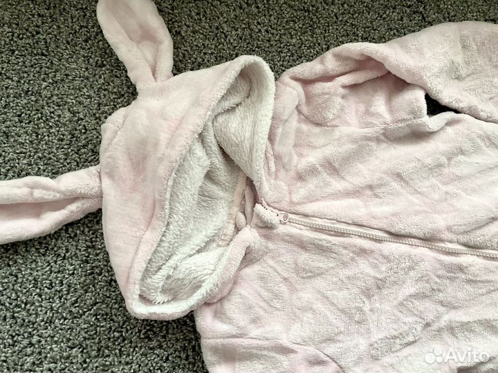 Кигуруми зайчик 116-122 на 6-7 лет