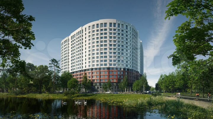 3-к. квартира, 91,6 м², 5/17 эт.