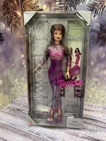 Hollywood nails teresa barbie doll giftset 1999г