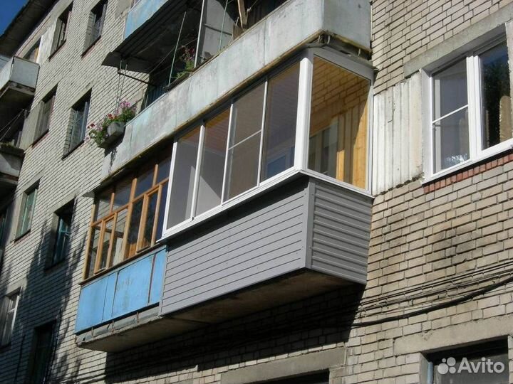Балкон в хрущевку новый от производителя
